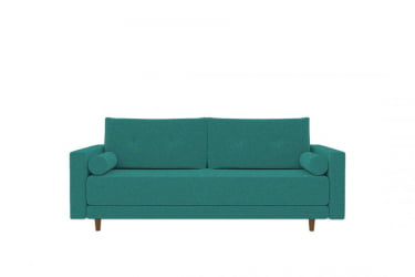 Диван прямой Санднес (Berhouse) Цвет фасада: Азур рогожка; Тип: Прямой; Материал фасада: Микророгожка