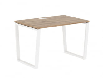 Стол письменный EDIS EVST 1180 Дуб Денвер светлый Белый