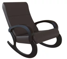 Кресло-качалка Кемпинг Гарда экокожа Венге