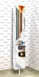 Шкаф с зеркалом Zoom Art Белый