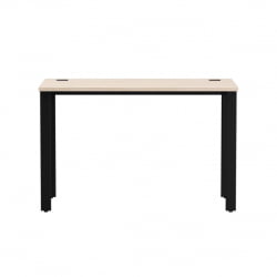 Стол прямой на металлокаркасе, опоры 90 гр Everprof EVO 254S006 Дуб Соната Черный