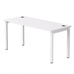 Стол прямой на металлокаркасе, опоры 45 гр Everprof EVO 254S008 Белый