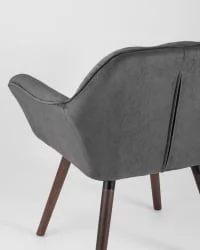 Кресло Брайан Темно-серый