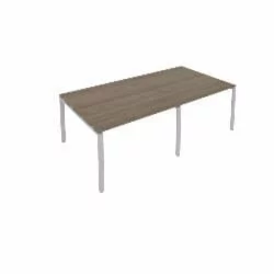Переговорный стол (2 столешницы) Metal System Б.ПРГ-2.2 Вяз/Серый