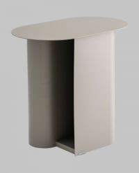 Журнальный столик Yvaine металл темно-серый