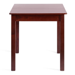 Стол MOSS раздвижной бук, мдф, 110+30 x 68 x 75 см, Cappuchino