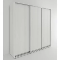 Бельевой шкаф Акцент-Сим Д 2100х600 Выбеленное дерево