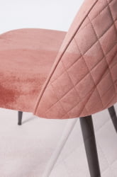 Стул С 820 Пыльная роза вельвет