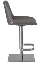 Стул барный DOBRIN ALDO Серый PU YP4