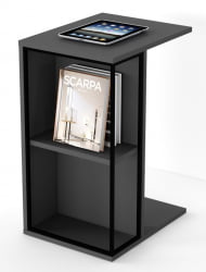 Прикроватный столик City графит