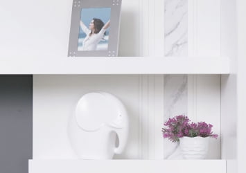 Полка навесная (лев/прав) Николь 603.26