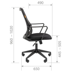 Кресло руководителя Chairman 545 БП Серый