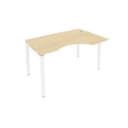 Стол письменный METAL SYSTEM Б.СА-2 Пр Акация/Белый