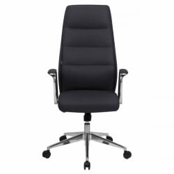 Кресло руководителя BRABIX PREMIUM Adept EX-752, синхромеханизм, алюминий, ткань, серое