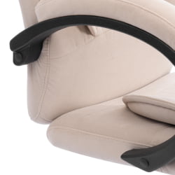 Кресло руководителя OREON metalBL велюр, бежевый, 7