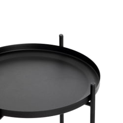 Кофейный столик TAVETT / 1 шт. в упаковке металл, 37,6*37,6*52 см, черный
