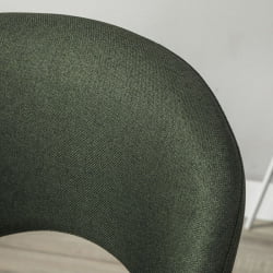 Кресло полубар Lars ПБ темно-зеленый/Линк