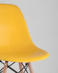 Стул Еамес ДСВ 4 шт. Желтый / Eames DSW