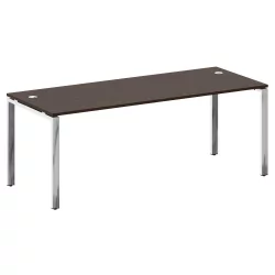 Стол рабочий руководителя METAL SYSTEM DIRECT БП.СРР-6.8 Венге Цаво