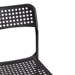 Стул ADDE (mod. C-049) металл/пластик, 39 х 49 х 78 см, Black(черный) разборный