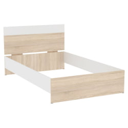 Кровать Алиса(L18)1247х903х2063(ДСС-Белый)