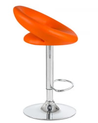Стул барный DOBRIN MIRA (оранжевый) 2 шт