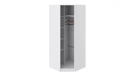 Шкаф угловой Наоми СМ-208.07.07 R Белый глянец