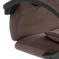 Кресло руководителя OREON metalBL велюр, коричневый, 6