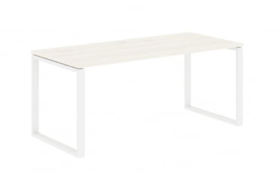 Стол письменный EDIS EQST 1780 Ясень Траун Белый