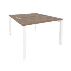 Рабочая станция на П-образном м/к ONIX O.MP-D.RS-2.2.7 Дуб Аризона/Белый