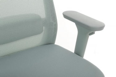 Кресло Ворк В-218C БЛУЕ Голубой / Work W-218C BLUE