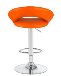 Стул барный DOBRIN MIRA (оранжевый) 2 шт
