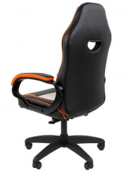 Игровое кресло Chairman гаме 16 Черный Оранжевый Белый / game