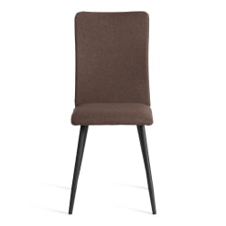 Стул La Rousse NEW, ткань рогожка, коричневый/черный, 3М7-147, 45x55x93 см