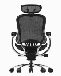 Кресло руководителя EChair-PICASSO-E 322023 Черное