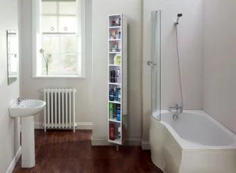 Дизайнерский шкаф Спика Шелф Белый