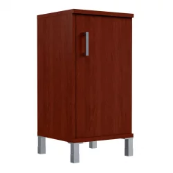 Стеллаж с дверью ДСП В411.2 L Бургунди
