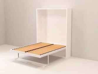 Двуспальная кровать с подъёмным механизмом Смарт 1 откидная К 1600 Венге