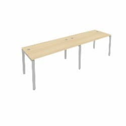 Рабочая станция на 2 раб.места Метал Сйстем Б.СМ-2.3 Акация/Серый / Metal System