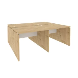 Рабочая станция ОНИКС О.Д.РС-4.1.8 Тиквуд Светлый/Белый / ONIX O.D.RS-4.1.8