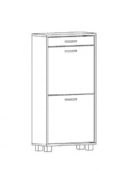 Тумба для обуви ШО-52 В Венге