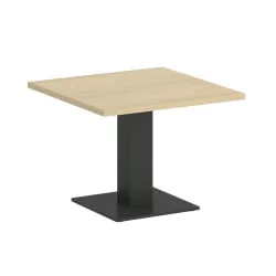 Стол журнальный квадратный HOME OFFICE VR.SP-5-60.2G Акация Лорка/Антрацит металл