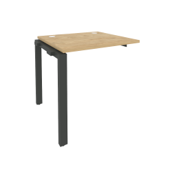 Наборный элемент рабочей станции на П-образном м/к ОНИКС О.МП-1.НРС-0.7 Тиквуд Светлый/Антрацит / ONIX O.MP-1.NRS-0.7