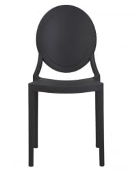 Стул обеденный ДОБРИН АЛБЕРТ (цвет черный) 4 шт / DOBRIN ALBERT