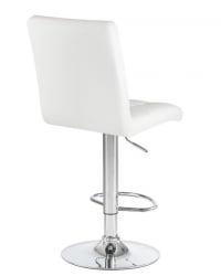 Стул барный DOBRIN KRUGER (белый) 2 шт