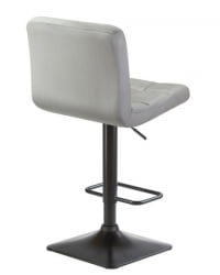 Стул барный ДОБРИН ДОМИНИC (серый велюр (МДЖ9-75)) 2 шт / DOBRIN DOMINIC (MJ9-75))