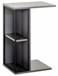 Прикроватный столик City графит