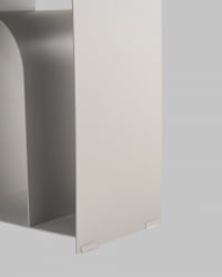 Журнальный столик Arwel металл темно-серый