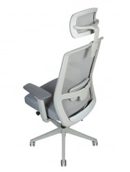 Кресло офисное Нова грэй / Нова греи УЕ-АХС греи / Nova grey UE-AHS grey