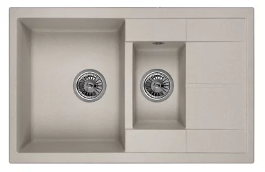 Кухонная мойка GRANULA 7802 Базальт